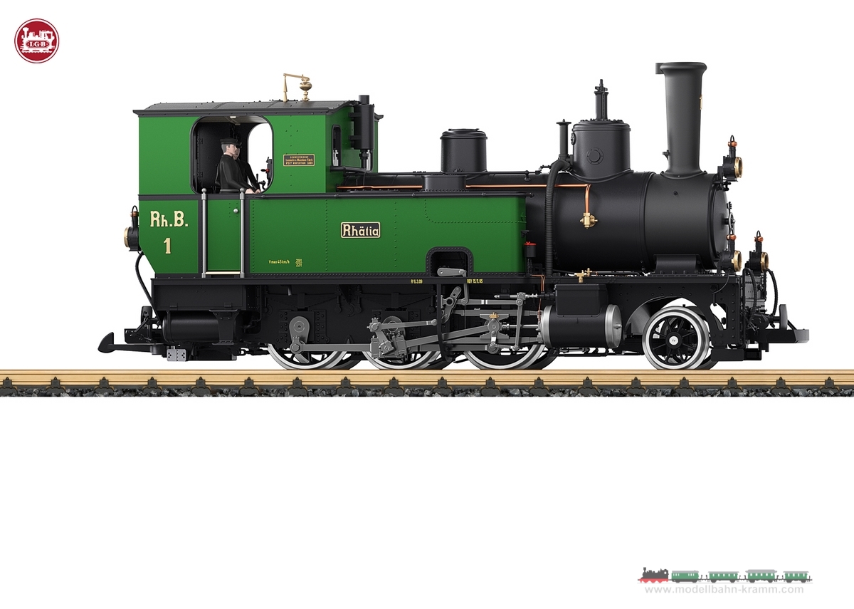 LGB 26273, EAN 4011525262732: Rhätia Class G 3/4 Steam Locomotive