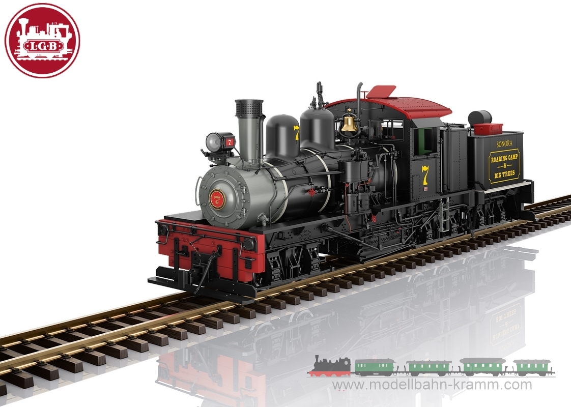 LGB 26701, EAN 4011525267010: RC & BT RR Dampflok Shay Nr. 7