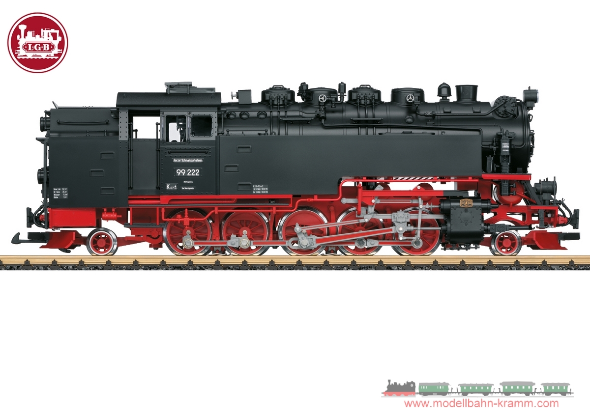 LGB 26819, EAN 4011525268192: G Sound Dampflokomotive Baureihe 99.22 HSB