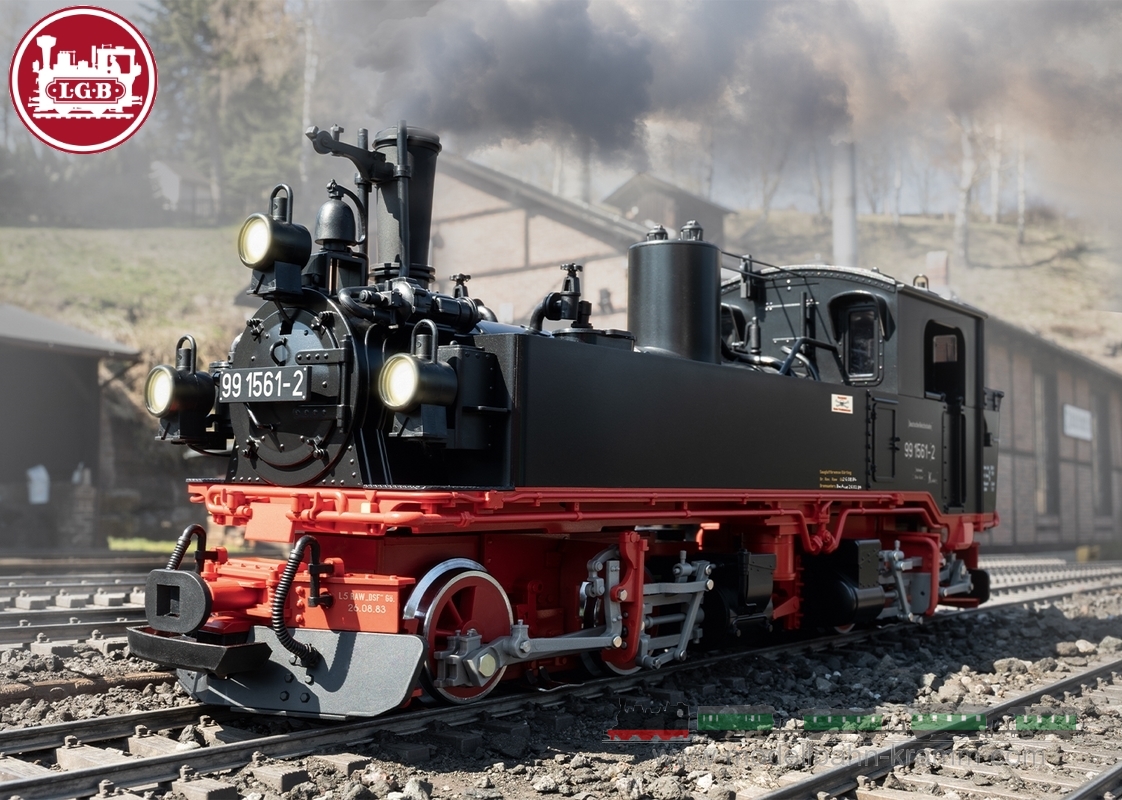 LGB 26847, EAN 4011525268475: DR Dampflokomotive 99 1561-2