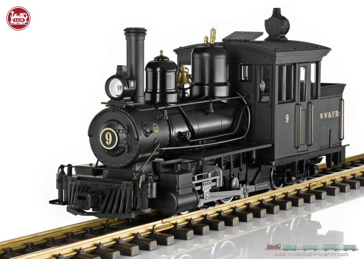 LGB 27254, EAN 4011525272540: WW & F Ry Forney Steam Locomotive
