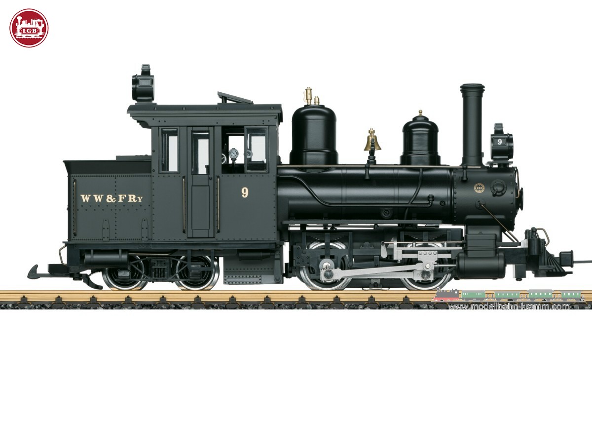 LGB 27254, EAN 4011525272540: WW & F Ry Forney Steam Locomotive
