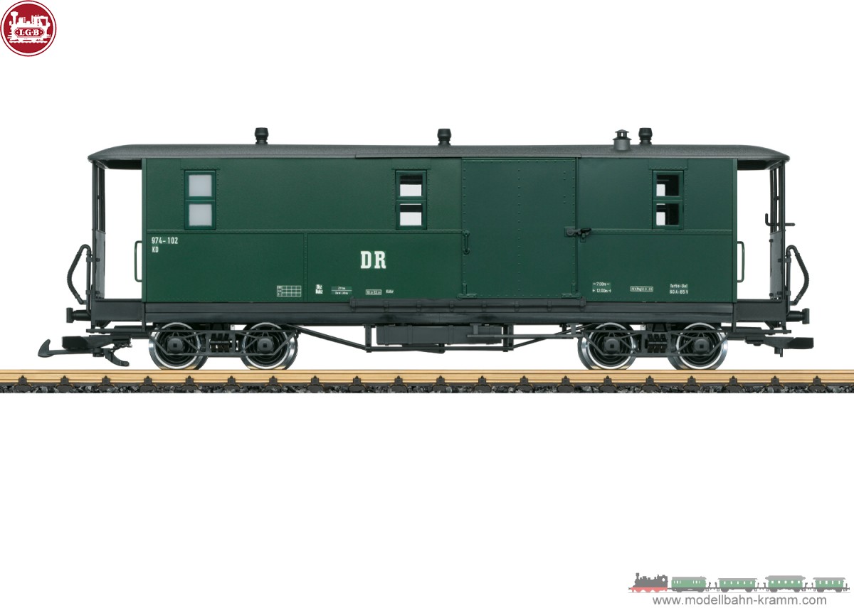 LGB 30326, EAN 4011525303268: G Gepäckwagen Bauart KD4 DR