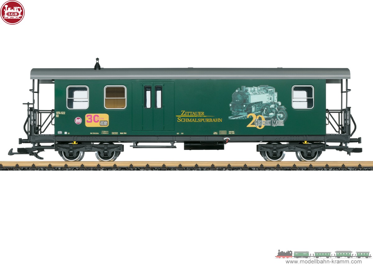 LGB 35099, EAN 4011525350996: G Sonderwagen 30 Jahre SOEG, 20 Jahre Historik Mobil