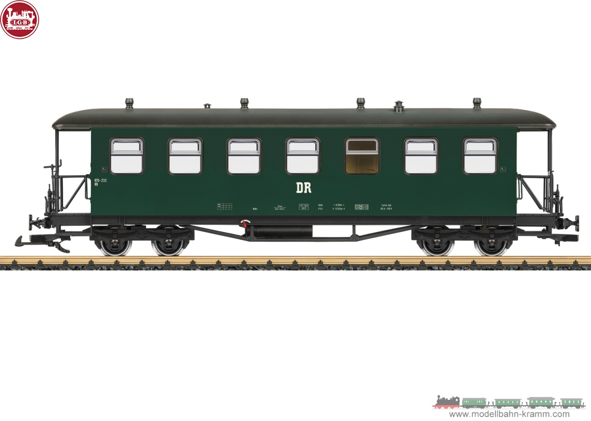 LGB 36372, EAN 4011525363729: G DR Personenwagen Bauart KB