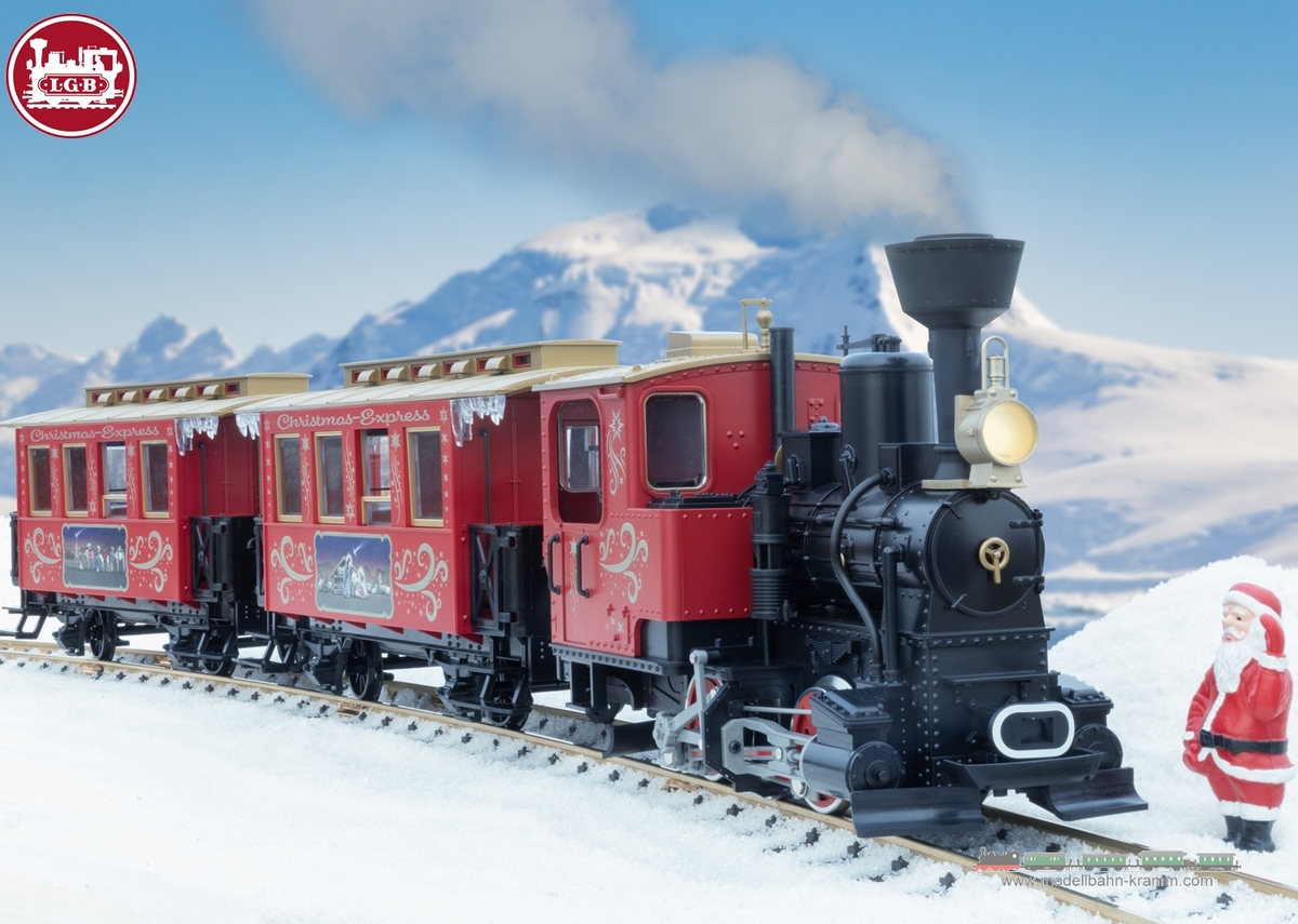 LGB 70308, EAN 4011525703082: G Start-Set Weihnachtszug