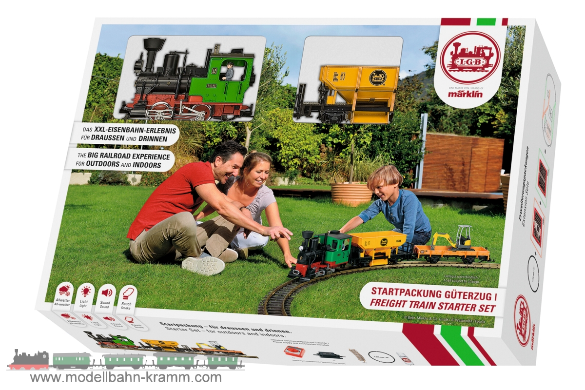 LGB 70403, EAN 4011525704034: G Sound Start-Set Güterzug