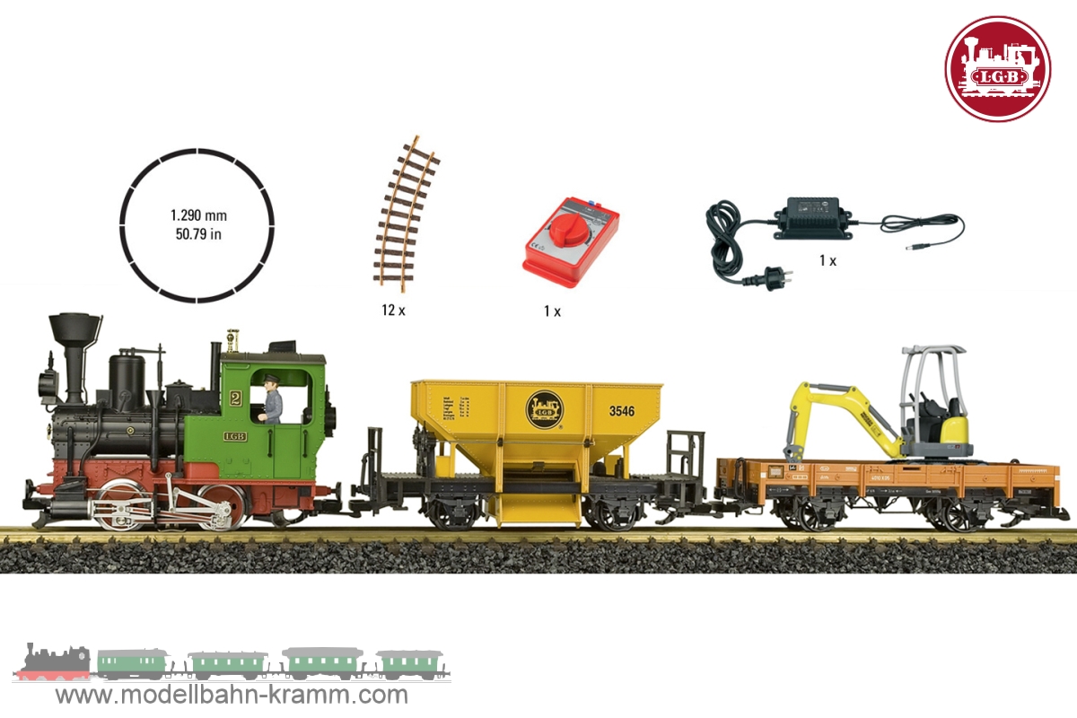 LGB 70403, EAN 4011525704034: G Sound Start-Set Güterzug