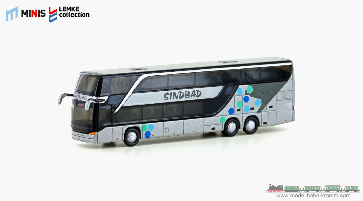 Lemke-Collection MiNis 4486, EAN 4250528619376: N Setra S 431DT Sindbad (PL)