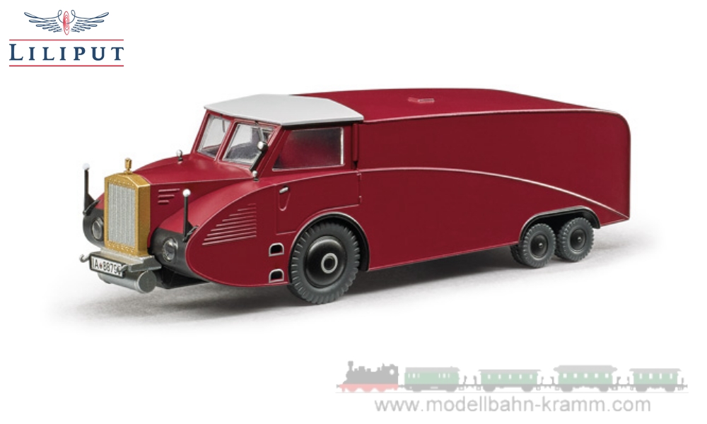 H0 LKW Rumpler RuV 31 rot ohne Anschriften