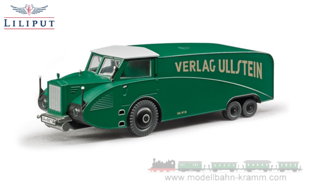 H0 LKW Rumpler RuV 31 dunkelgrün Kühlergrill grün Dach grau
