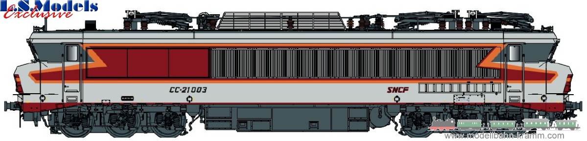 H0 DC analog E-Lok CC 21003 SNCF