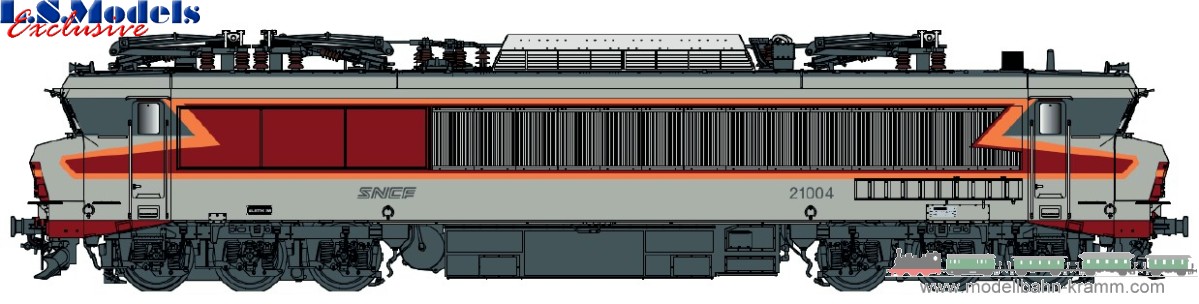 SNCF CC 21004 electric locomotive, Era IV with sound