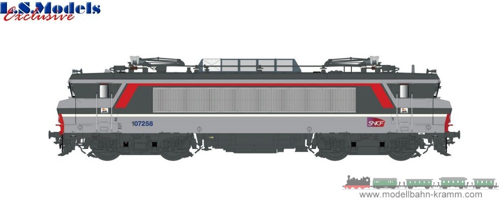 H0 DC Sound E-Lok BB 107258 SNCF, Corail