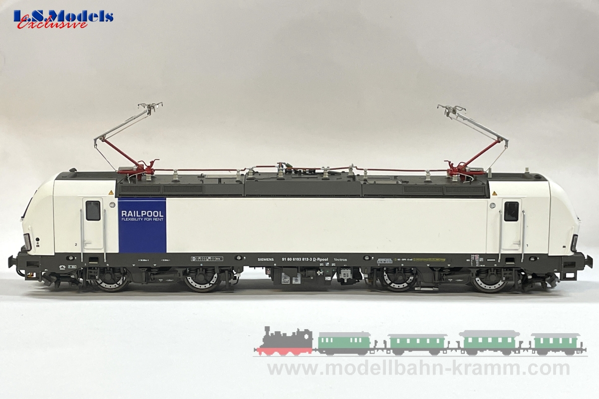 L.S. Models 16079S, EAN 2000075214713: E-Lok BR 193 813, Railpool, Alpen-Sylt-Express, Digital mit Sound, Epoche VI, DC, H0-Spur