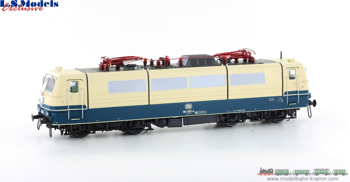 Electric locomotive class 184 002-4 ivory, AC, H0-
