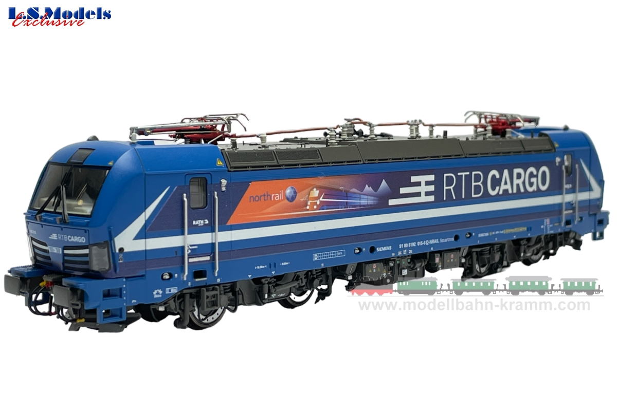 L.S. Models 16653S, EAN 4250528618324: H0 E-Lok BR 192 Smartron Northrail/RTB Cargo, Sound, AC