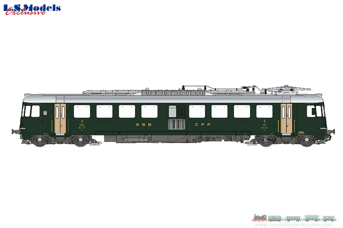 H0 DC Sound, Elektrotriebwagen RBe 4/4 1436 SBB