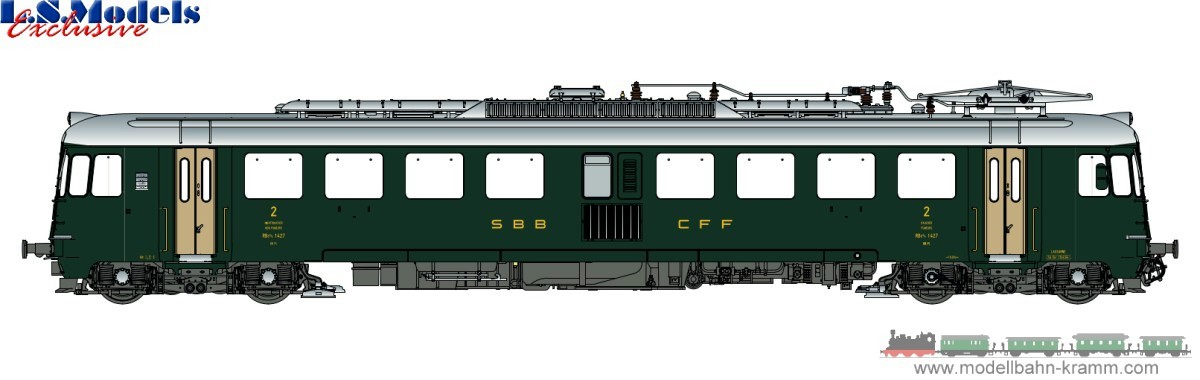 H0 DC Sound E-Triebwagen RBe 4/4 1427 SBB