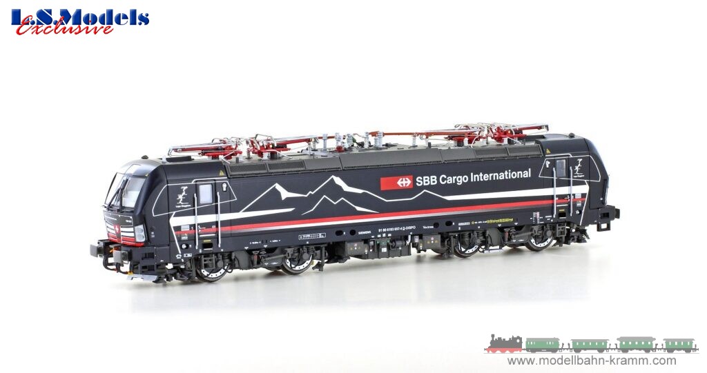 L.S. Models 17118S, EAN 2000075401113: H0 DC Sound E-Lok BR 193 657 SBB Cargo/Shadowpiercer