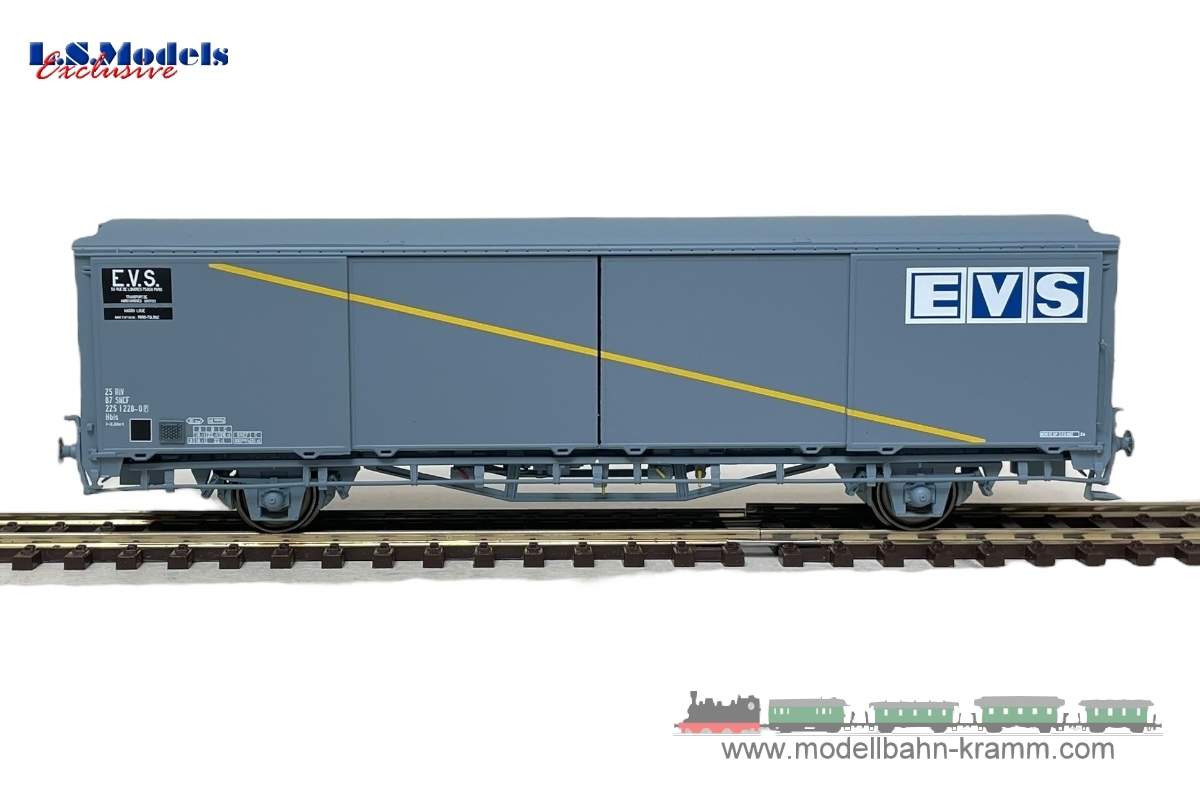 L.S. Models 30672, EAN 2000075657084: H0 Gedeckter Güterwagen EVS, SNCF