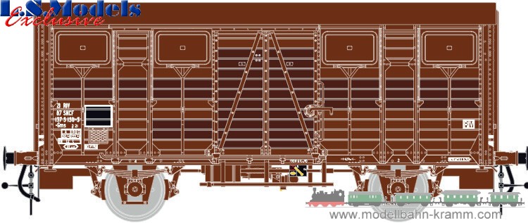 H0 DC Güterwagen Gms OCEM SNCF