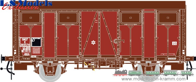 H0 DC Güterwagen K29 OCEM Permaplex