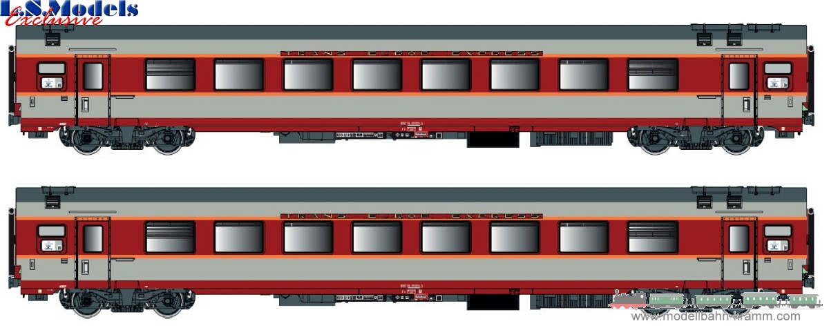 H0 DC 2er Set GC Personenwagen A8u SNCF
