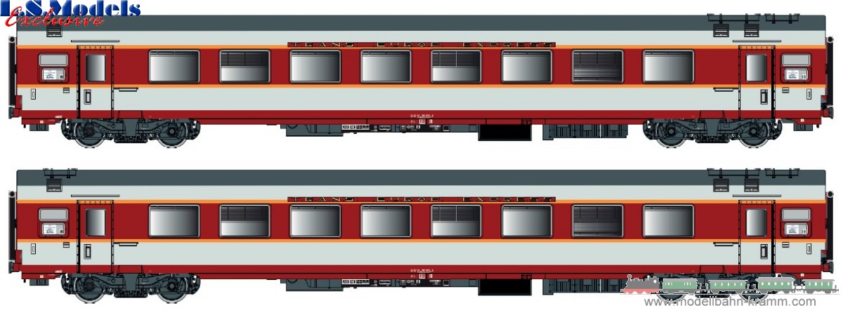 H0 AC 2er Set GC Personenwagen A8u SNCF