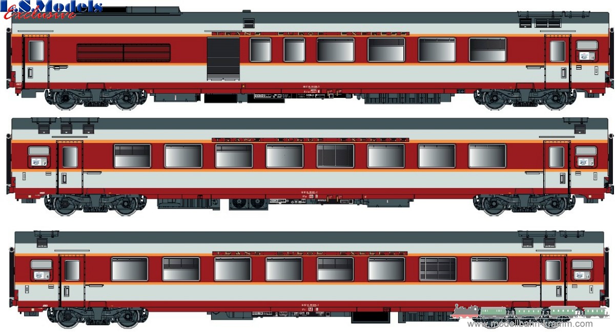 H0 DC 3er Set GC Personenwagen SNCF