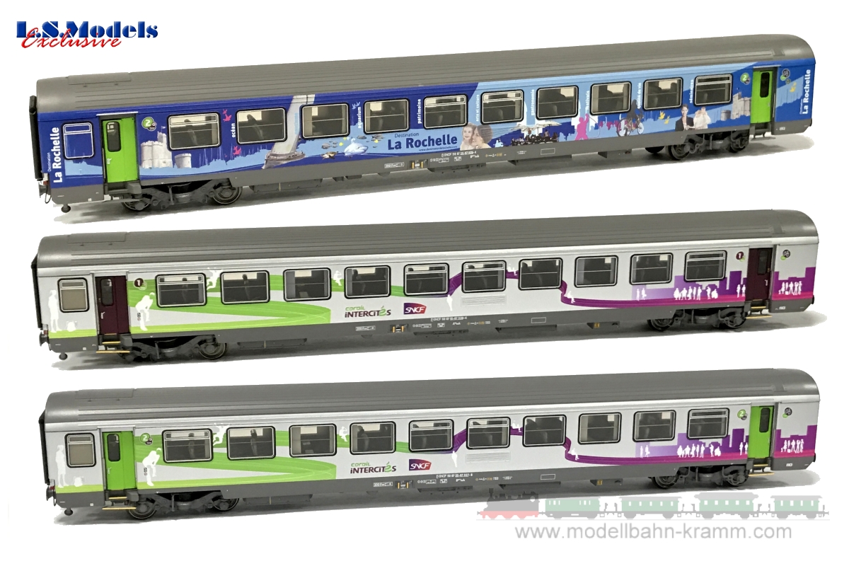 L.S. Models 41200, EAN 2000075208637: Personenwagenset, SNCF