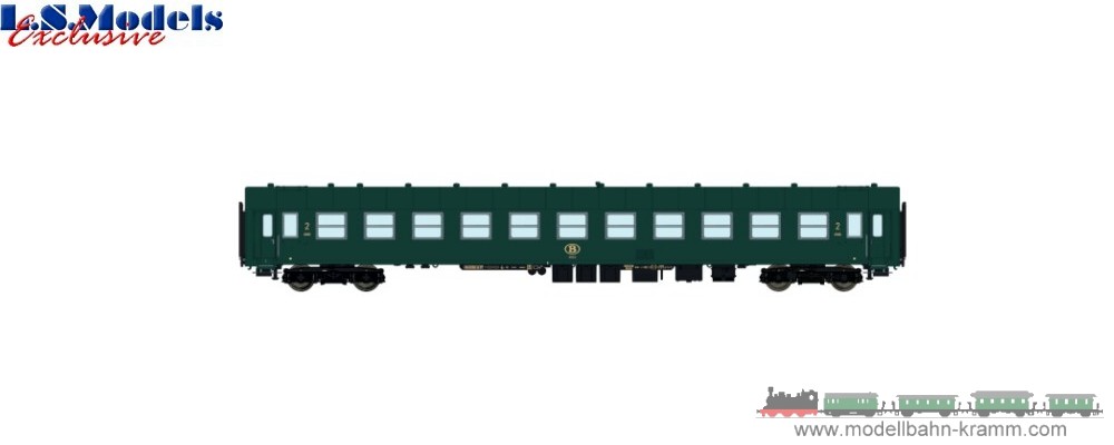 H0 DC Personenwagen I5 Bc10, 2.Kl. SNCB