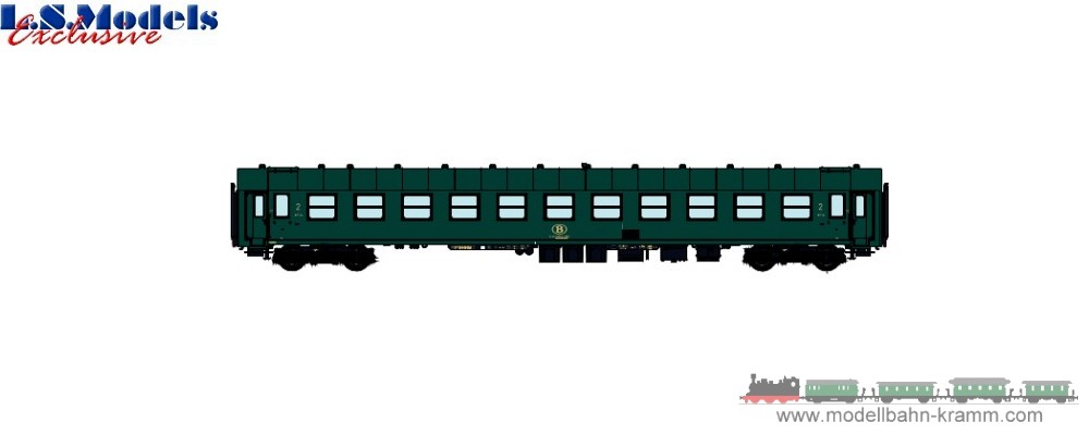 H0 DC Personenwagen I5 Bc10, 2.Kl. SNCB