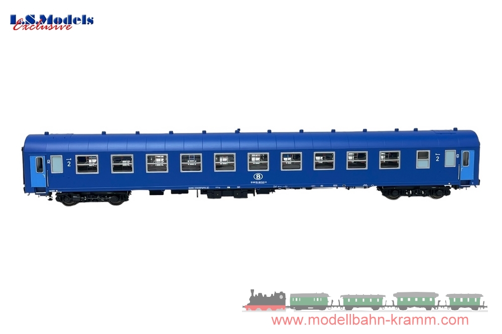 L.S. Models 42085, EAN 2000008491600: H0 DC Liegewagenset SNCB