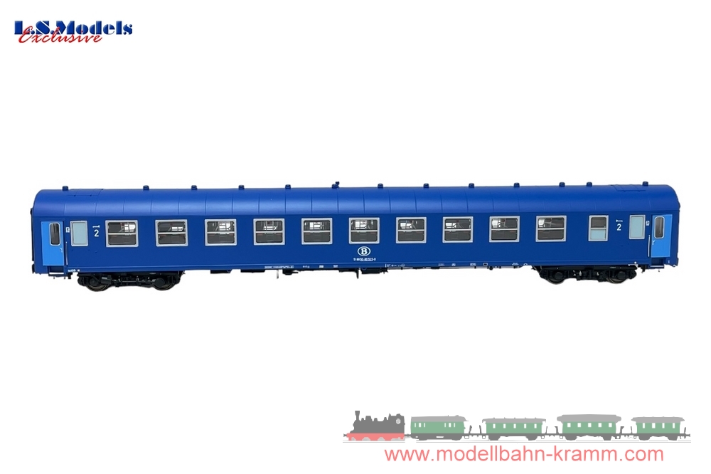 L.S. Models 42085, EAN 2000008491600: H0 DC Liegewagenset SNCB