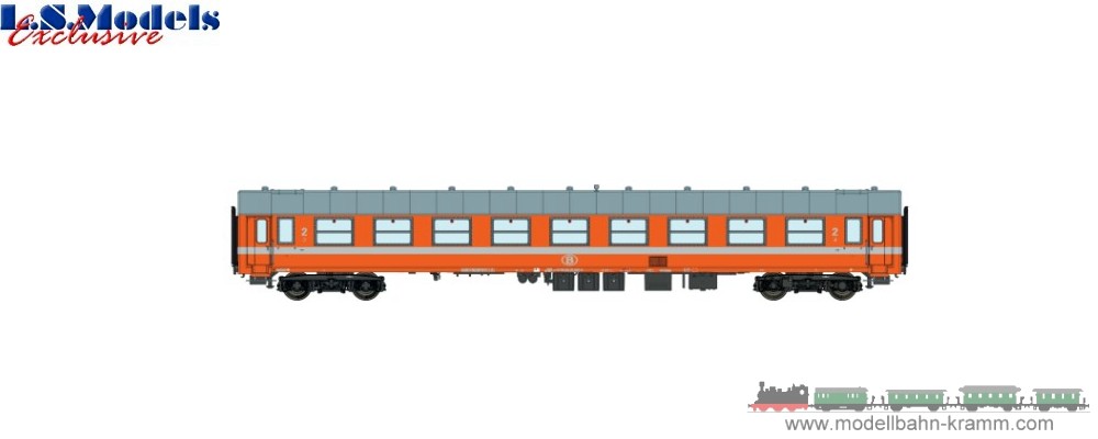 H0 DC Personenwagen I4 B9 (exA9), 2.Kl. SNCB