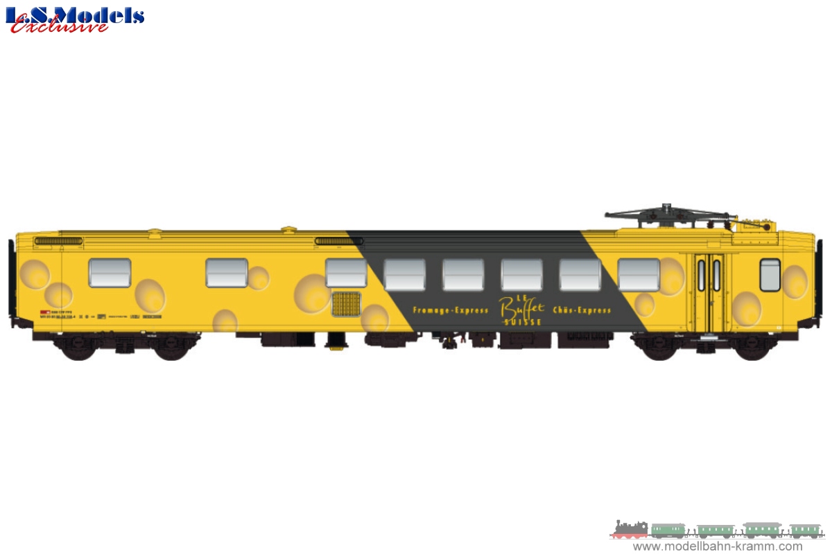 H0 AC Speisewagen EW I WR Chäs Express/Le Buffet Suisseder SBB, Epoche IVa