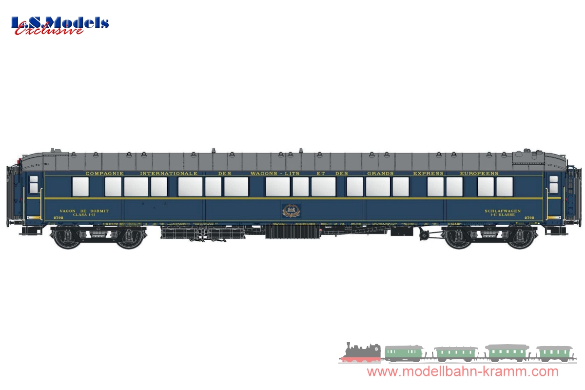 L.S. Models 49146, EAN 2000075636676: H0 Schlafwagen WL S2 CIWL