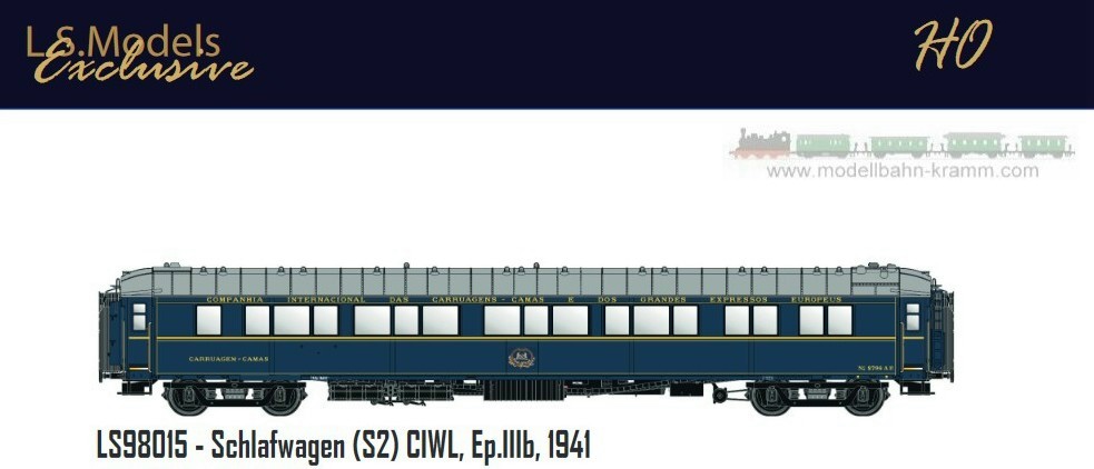 H0 Schlafwagen (S2) CIWL