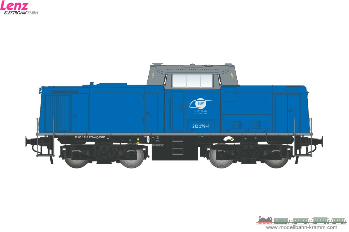 Lenz 40134-14, EAN 4044955007925: 0 Sound Editionmodell Diesellok BR 212 179-4 Eisenbahngesellschaft Potsdam