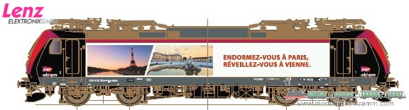 Lenz 40312-04, EAN 4044955012127: 0 Sound Elektrolok Traxx BR 185 552-7 SNCF