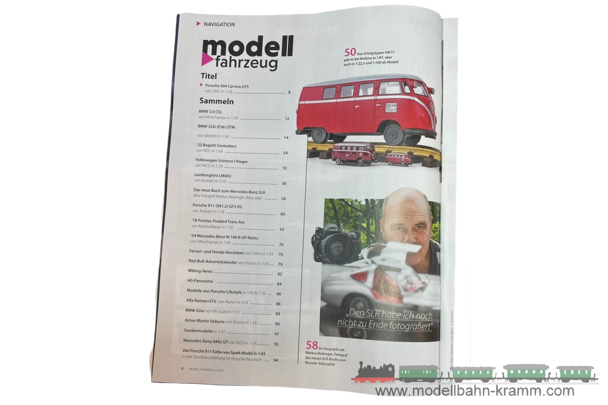 Delius Klasing-Verlag 24.1006, EAN 2000075721709: Modellfahrzeug 06/2024