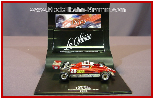 Mattel 50218, EAN 2000000024738: 1:43,Ferrari 126C2 GP 1982