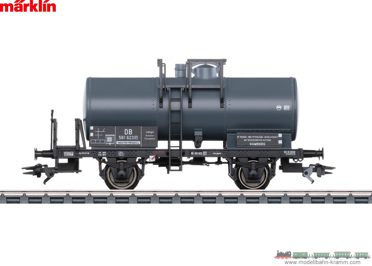 Prototype: Tank Car with two wheelsets and a rivet