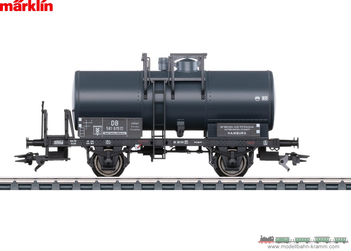Prototype: Tank Car with two wheelsets and a rivet