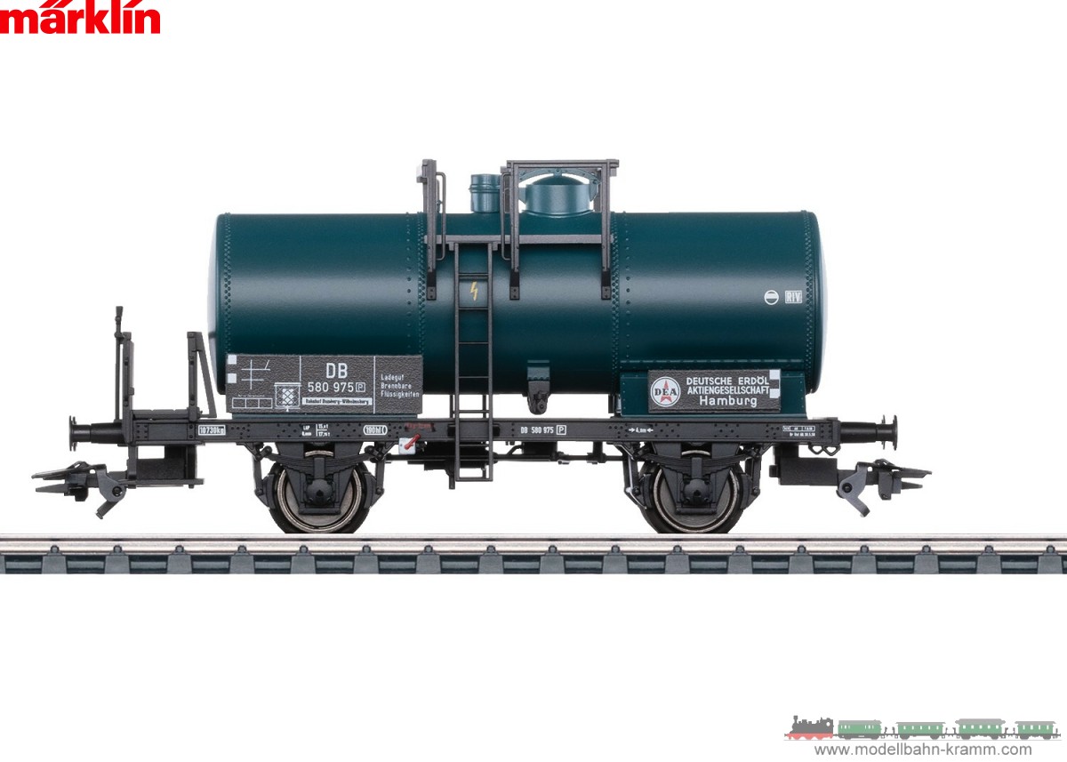 Prototype: Tank Car with two wheelsets and a rivet