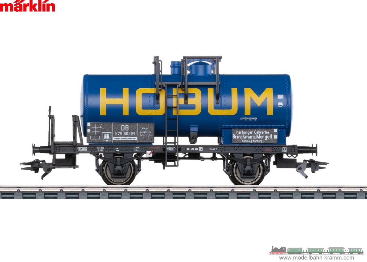 Prototype: Tank Car with two wheelsets and a rivet