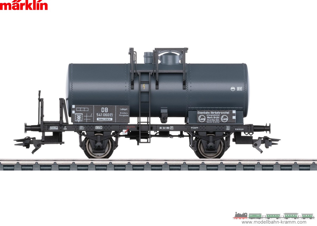 Prototype: Tank Car with two wheelsets and a rivet
