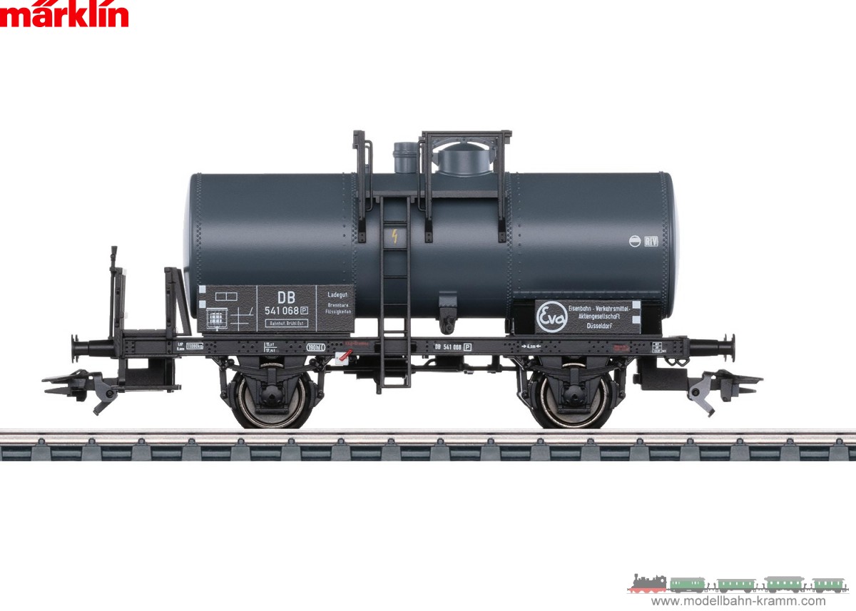 Prototype: Tank Car with two wheelsets and a rivet