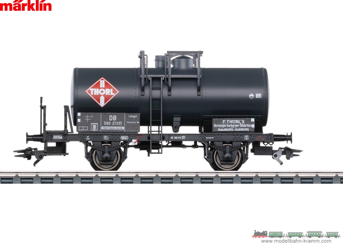 Prototype: Tank Car with two wheelsets and a rivet